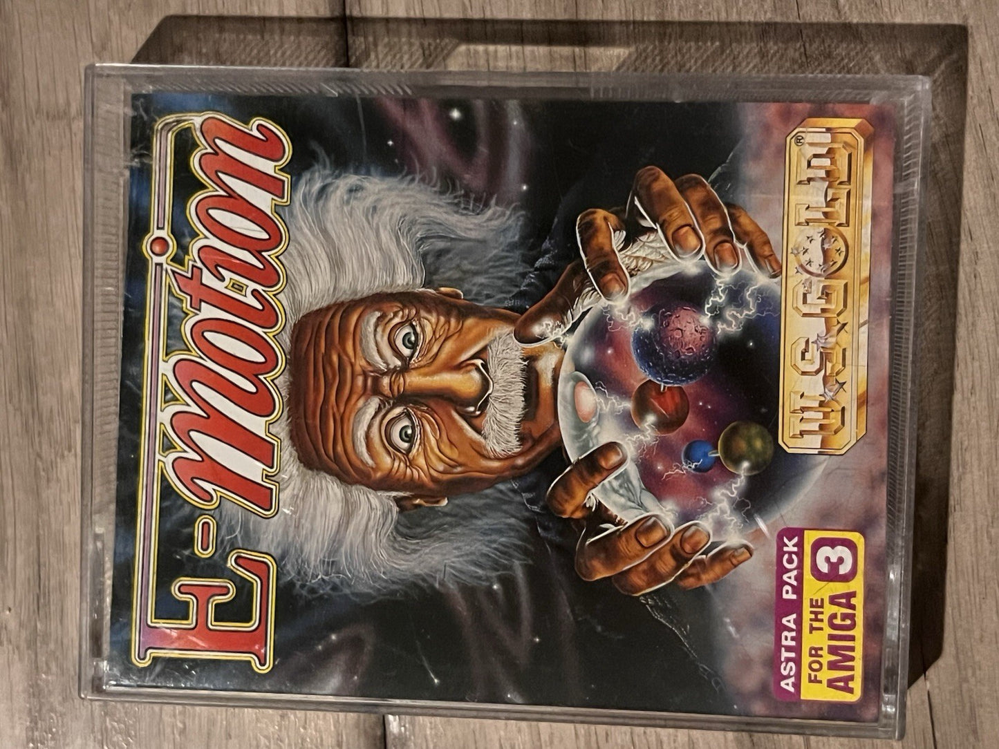 E - Motion Astra Pack 3 (Commodore Amiga, 1990) CIB COMPLETE