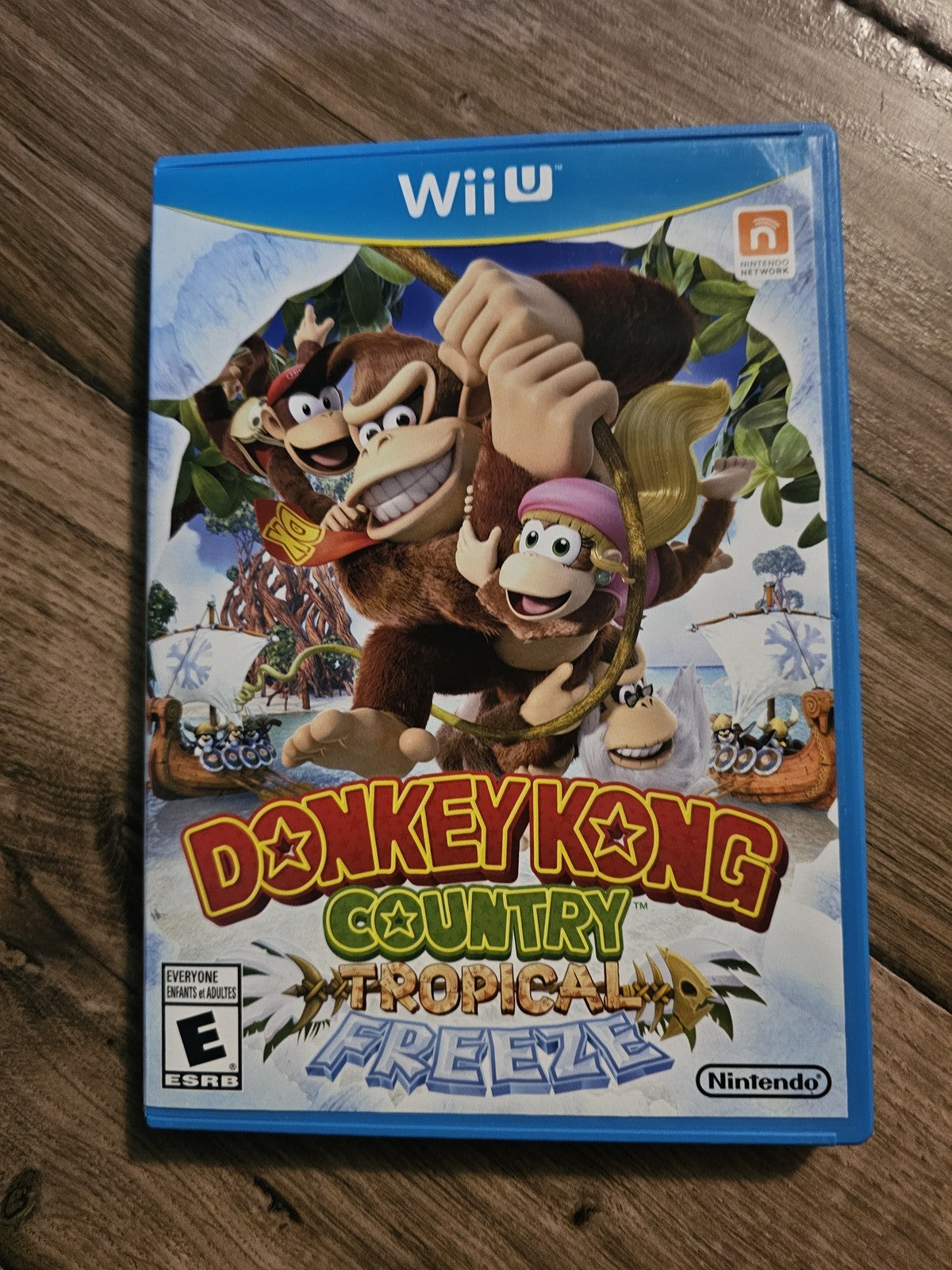 Donkey Kong Country: Tropical Freeze (Nintendo Wii U, 2014) CIB COMPLETE