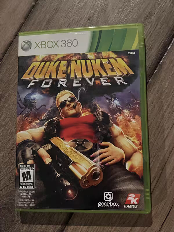 Duke Nukem Forever (Microsoft Xbox 360, 2011) NO MANUAL