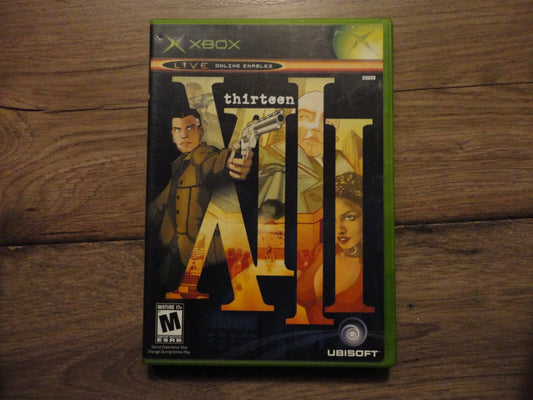 XIII (Microsoft Xbox, 2003) NO MANUAL