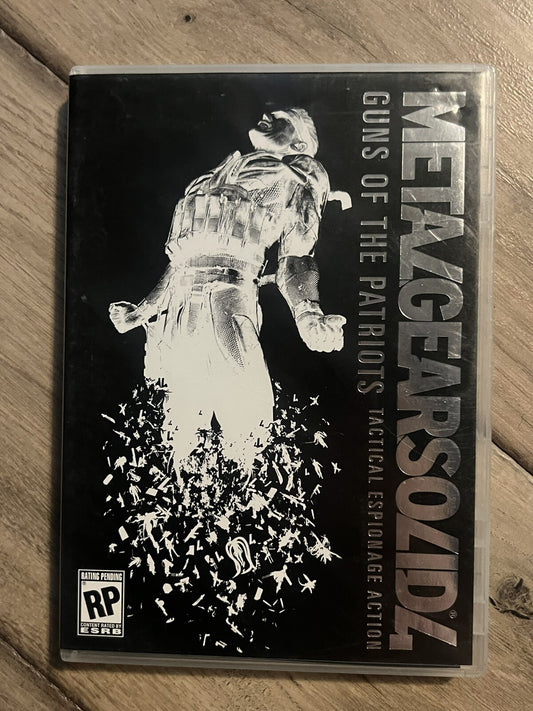 Metal Gear Solid 4 Guns of the Patriots Tactical Espionage Action Vol 2  DVD
