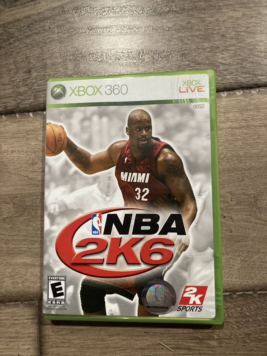 NBA 2K6 (Microsoft Xbox 360, 2005) CIB COMPLETE