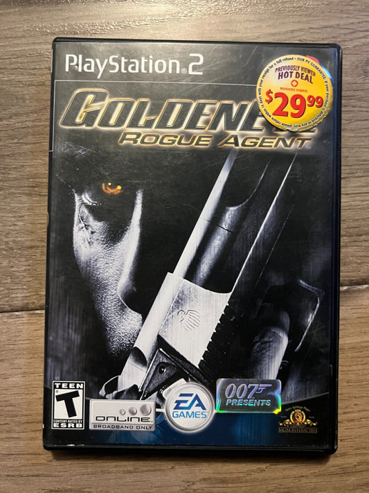 GoldenEye: Rogue Agent (Sony PlayStation 2, 2004) NO MANUAL
