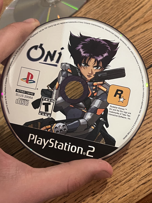 Oni (Sony PlayStation 2, 2001) DISC ONLY
