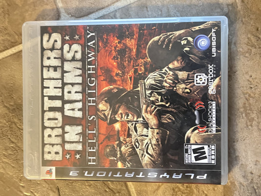 Brothers in Arms Hell's Highway (Sony Playstation 3 PS3, 2008) NO MANUAL