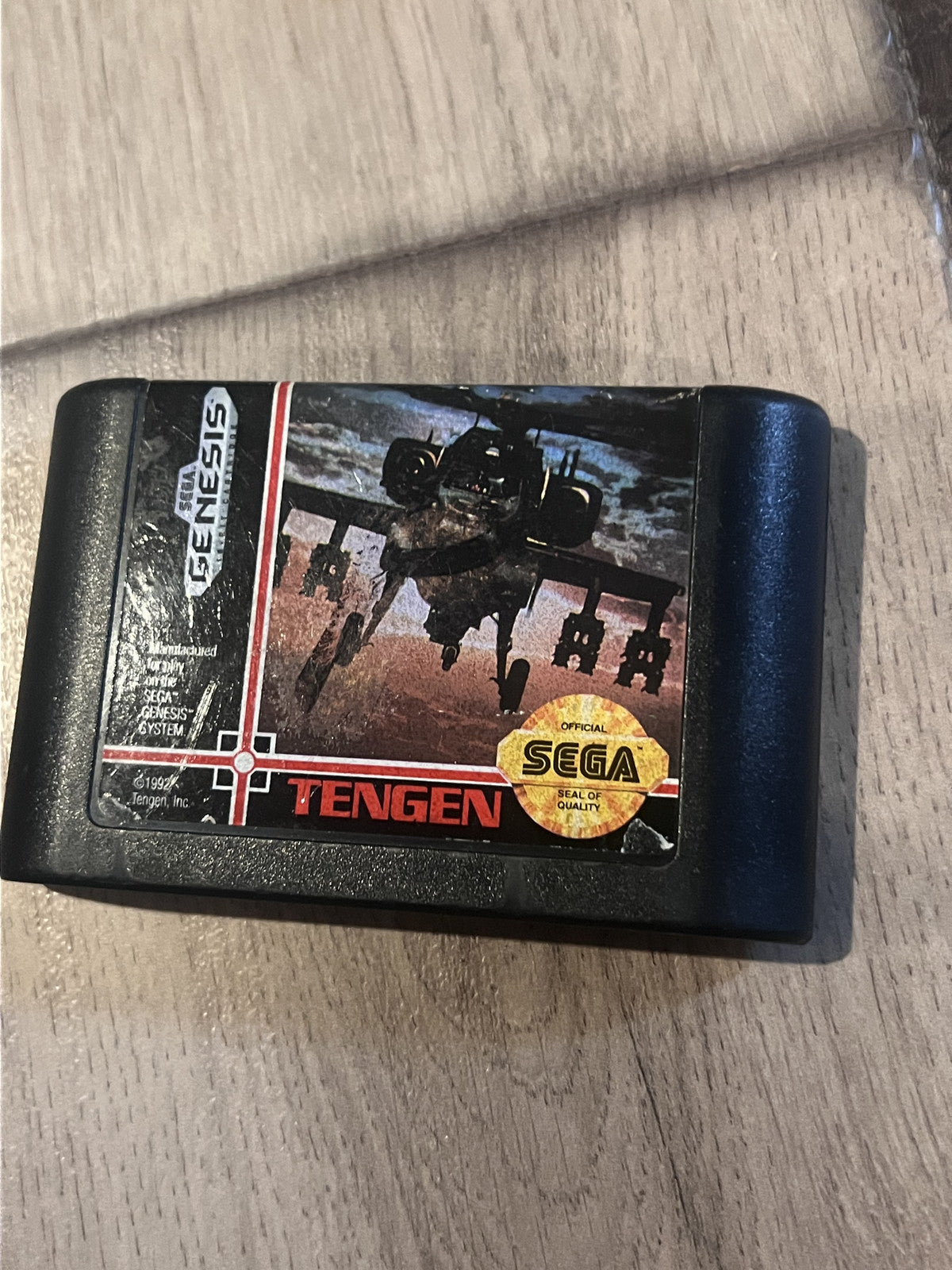 Steel Talons (Sega Genesis, 1992) CART ONLY