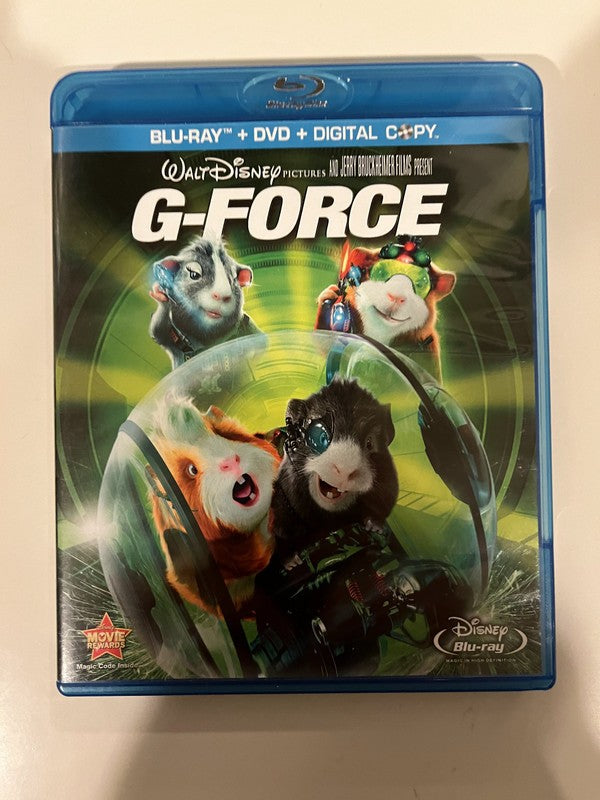 G-Force (Blu-ray/DVD, 2010, 2-Disc Set)