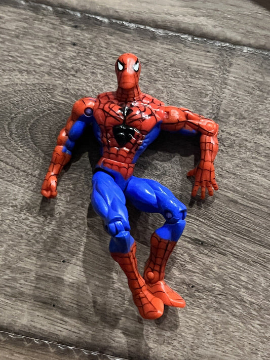 Spider-Man Figurine Vintage Spiderman Toy Biz 1998 13cm Sneak Attack Bug Buster