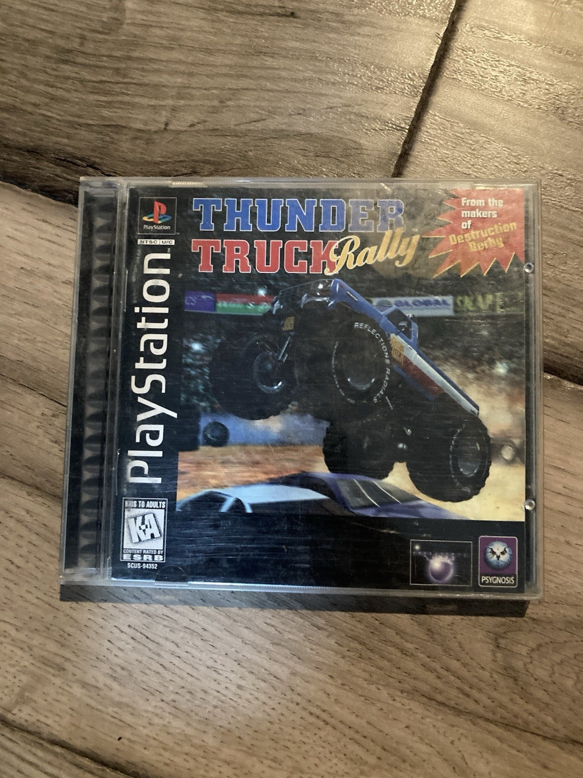 Thunder Truck Rally (Sony PlayStation 1 PS1, 1997) CIB COMPLETE