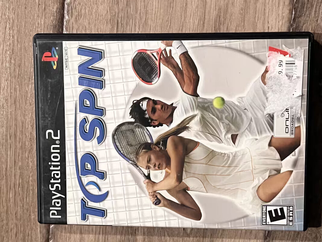 Top Spin (Sony Playstation 2, 2005) CIB