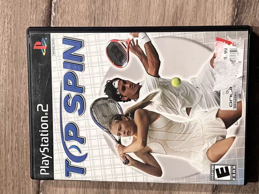 Top Spin (Sony Playstation 2, 2005) CIB