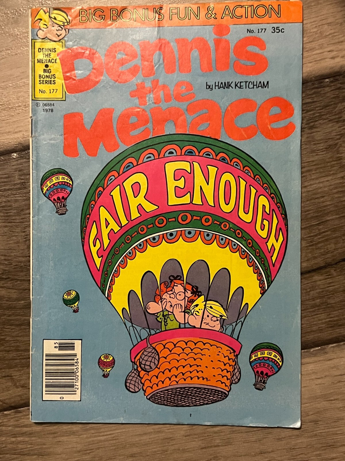 Fawcett Comics: Dennis the Menace - Bonus Magazine Series #177 1978
