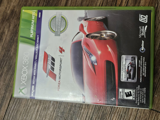 Forza Motorsport 4 (Microsoft Xbox 360, 2011) CIB COMPLETE
