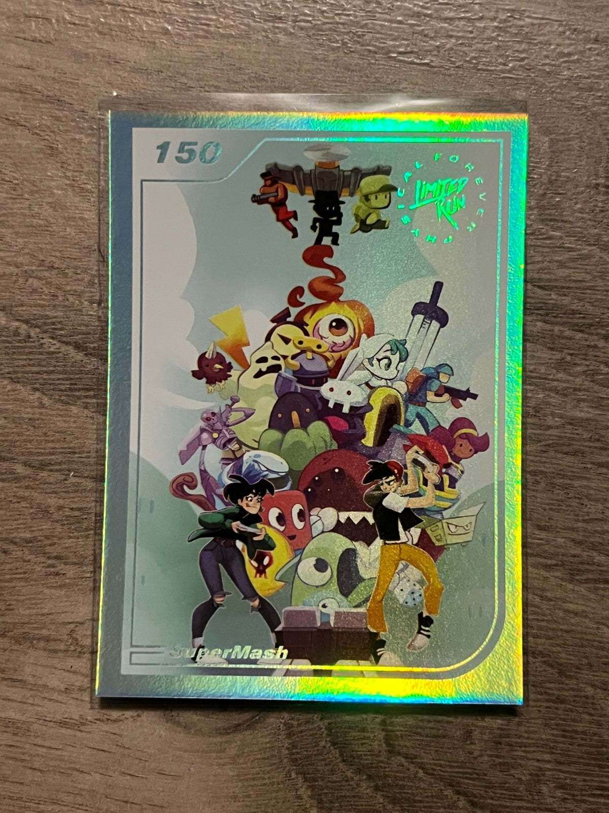 Limited Run Games Silver Trading Card Series 2 150 #150: SuperMash