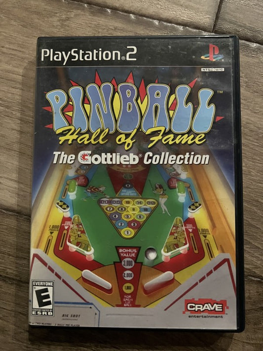 Pinball Hall of Fame: The Gottlieb Collection (Sony PlayStation 2, 2004) CIB
