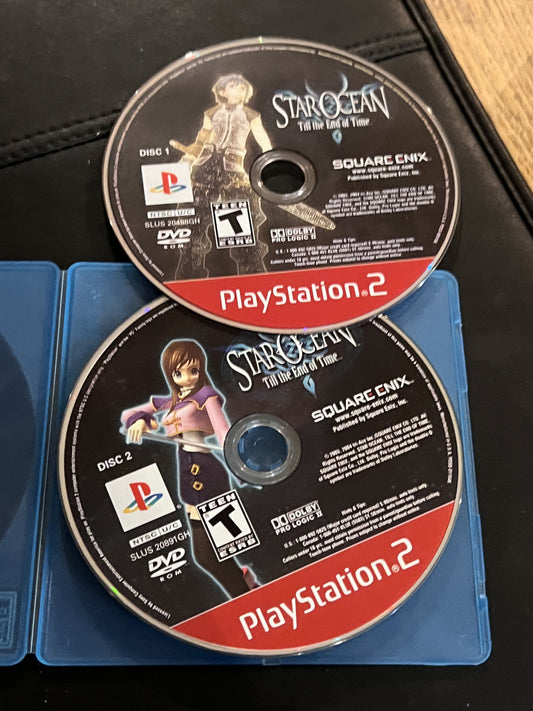 Star Ocean Till the End of Time (Sony Playstation 2 PS2, 2004) DISCS ONLY