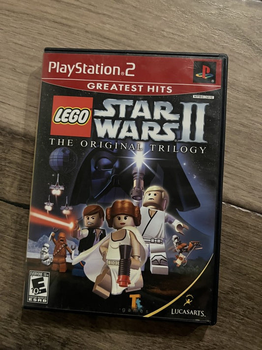 LEGO Star Wars II The Original Trilogy - Greatest Hits (PlayStation 2, 2006) CIB