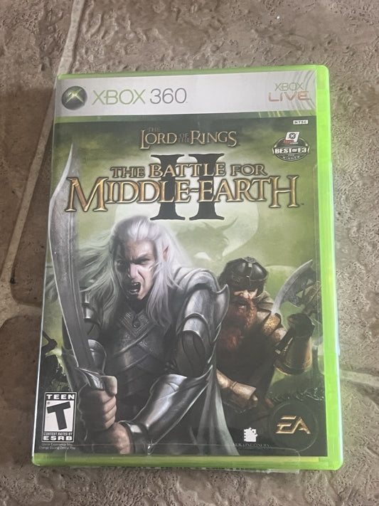 Lord of the Rings Battle for Middle Earth II (Microsoft Xbox 360, 2006) CIB