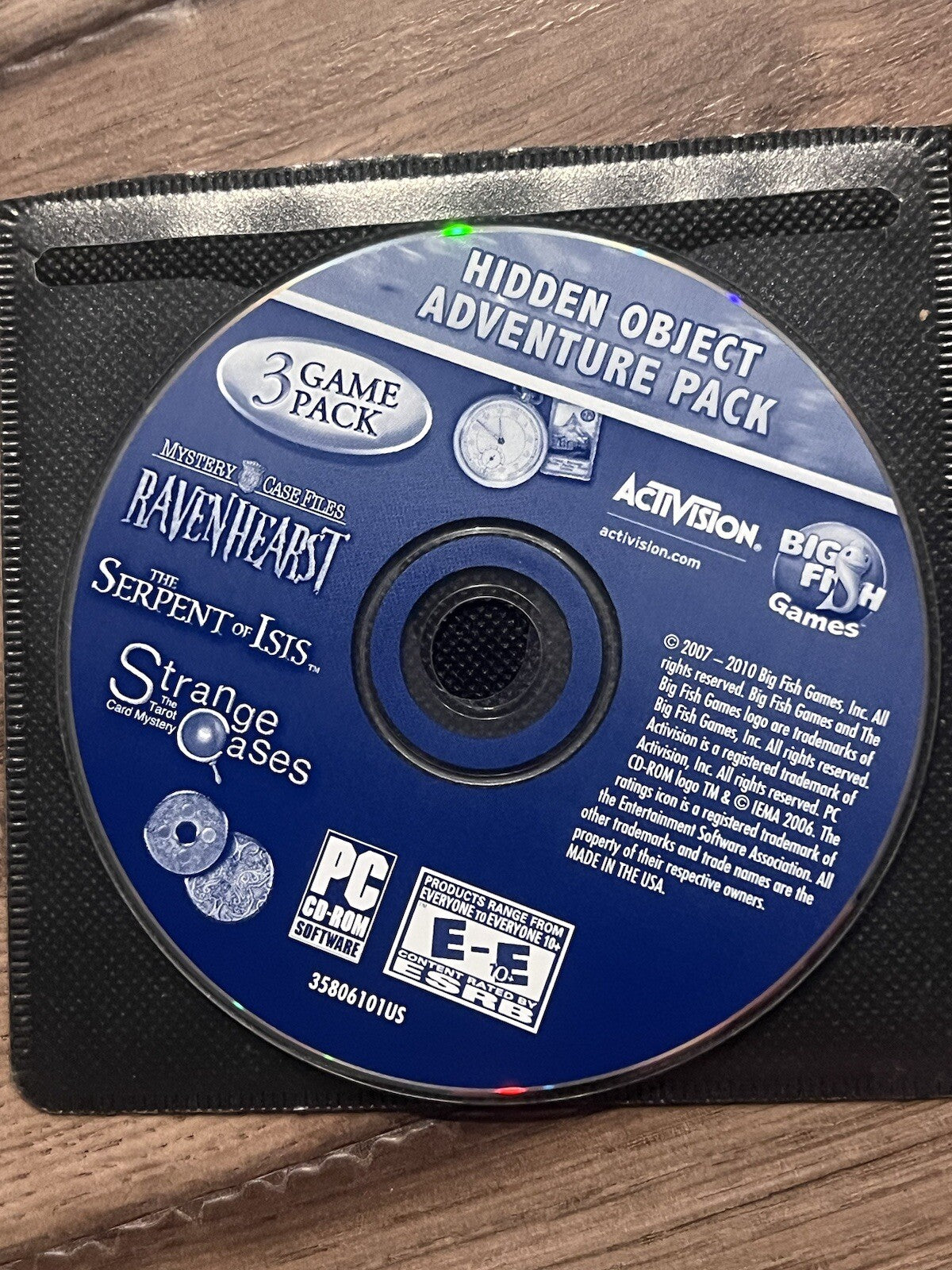 Hidden Object Adventure Pack Volume 1 3 PC Game Pack PC DISC ONLY