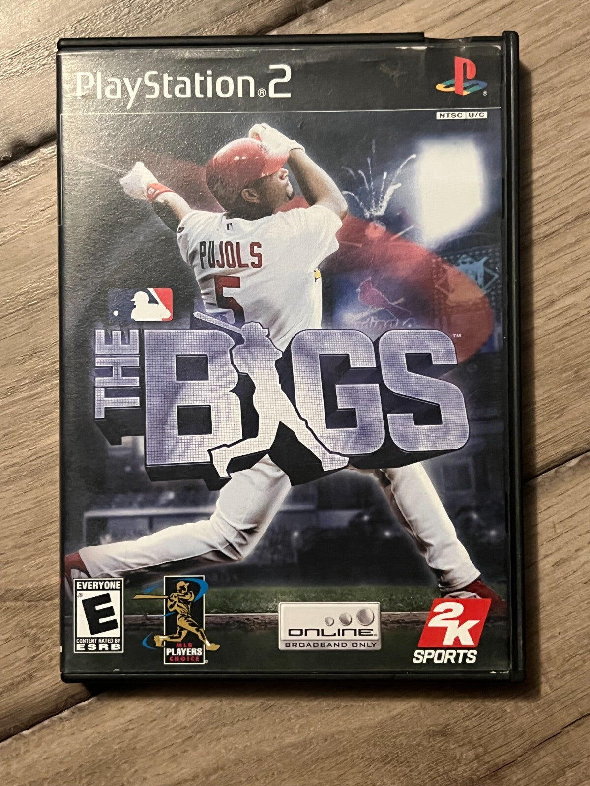 The Bigs (Sony PlayStation 2, 2007) NO MANUAL