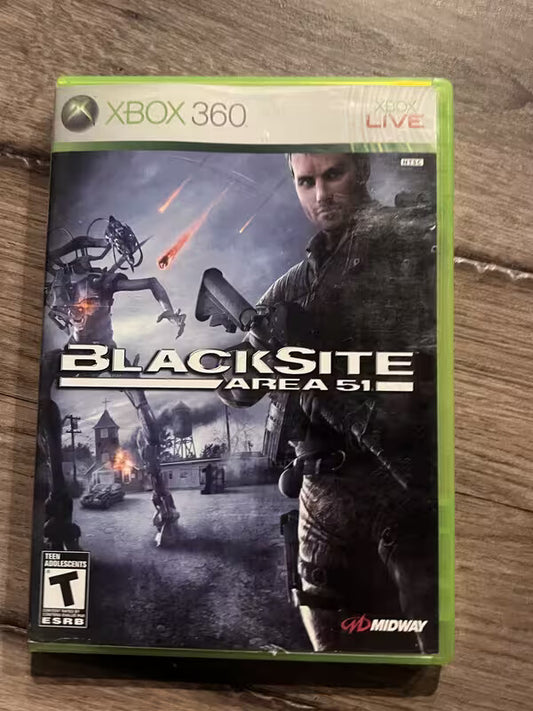 Blacksite Area 51 (Microsoft Xbox 360, 2007) CIB