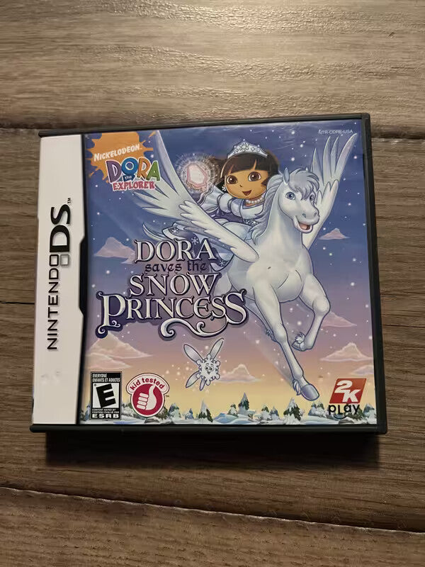 Dora the Explorer: Dora Saves the Snow Princess (Nintendo DS, 2008) CIB