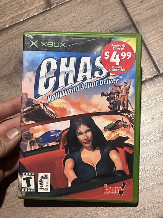 Chase: Hollywood Stunt Driver (Microsoft Xbox, 2002) CIB COMPLETE