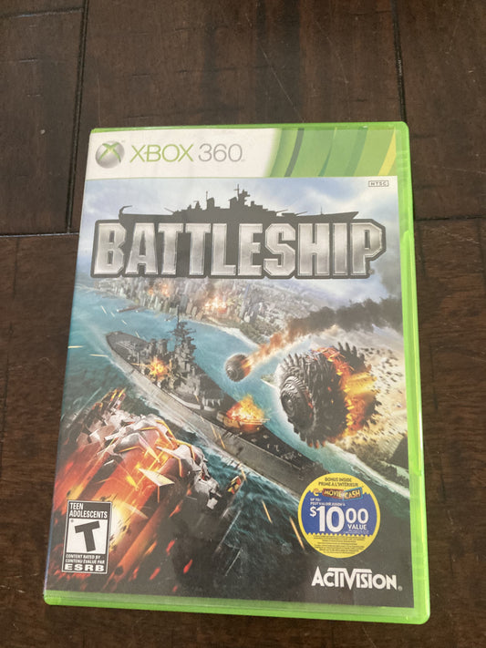 Battleship (Microsoft Xbox 360, 2012) CIB COMPLETE