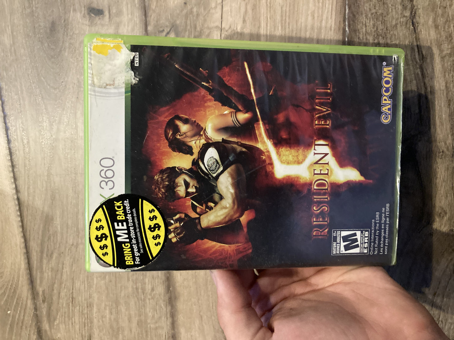 Resident Evil 5 (Microsoft Xbox 360, 2009) CIB COMPLETE