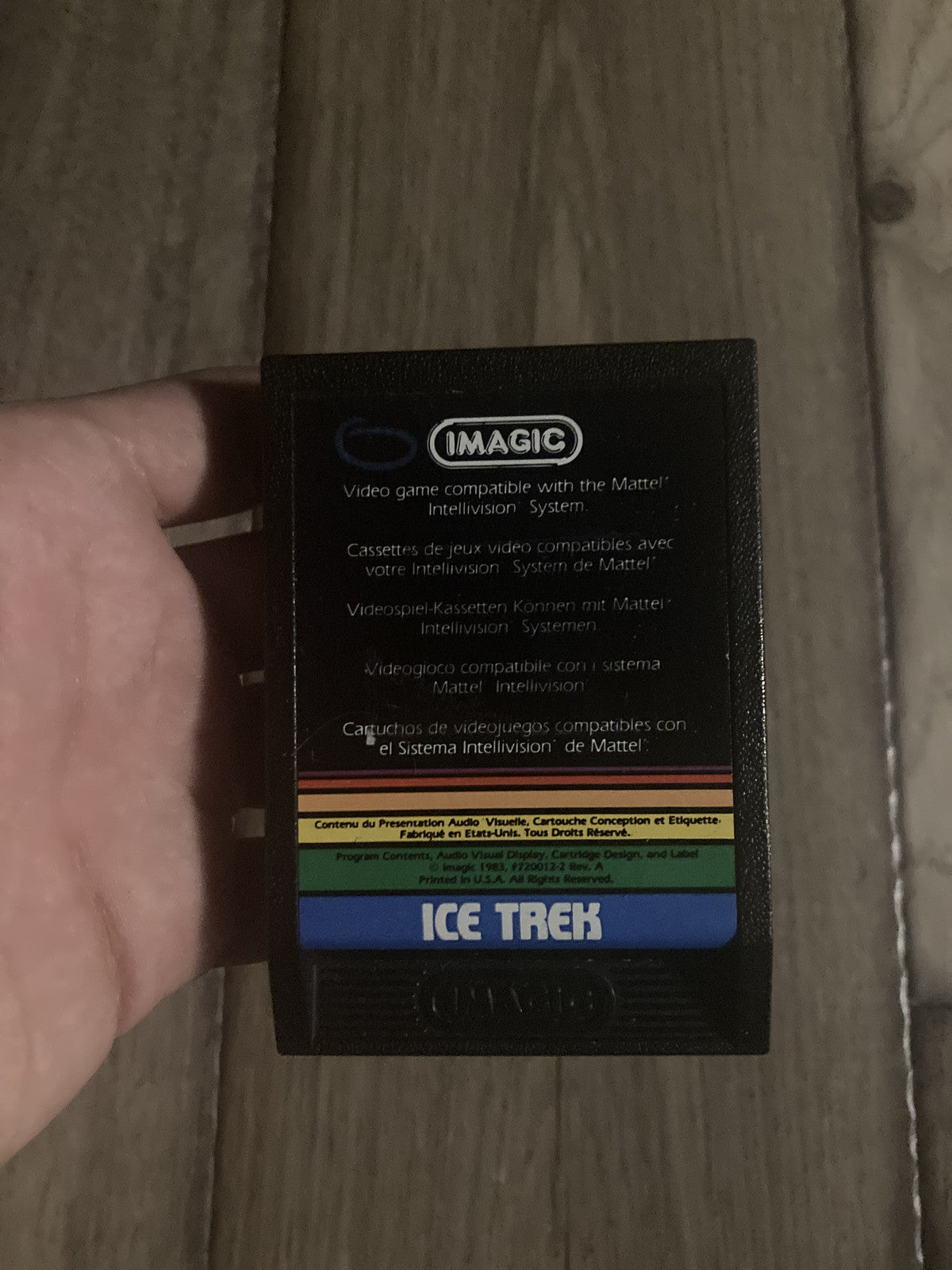 Ice Trek (Intellivision, 1983) CART ONLY