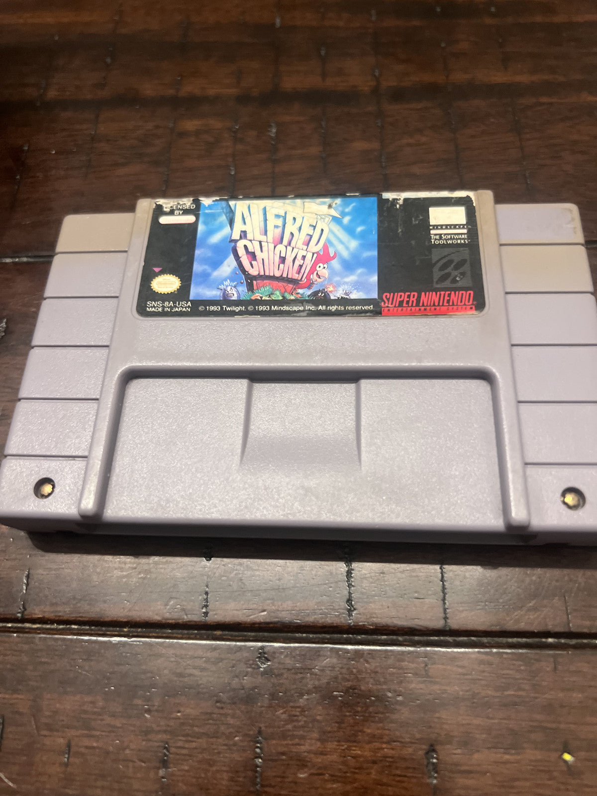 Super Alfred Chicken (Super Nintendo SNES, 1994) CART ONLY