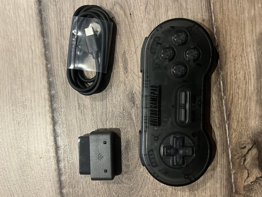 8BitDo SN30 2.4G NT Wireless Gamepad: For Original Super Nintendo SNES / Super F