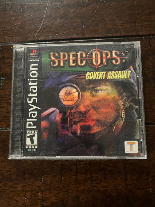 Spec Ops: Covert Assault (Sony PlayStation 1, 2001) CIB