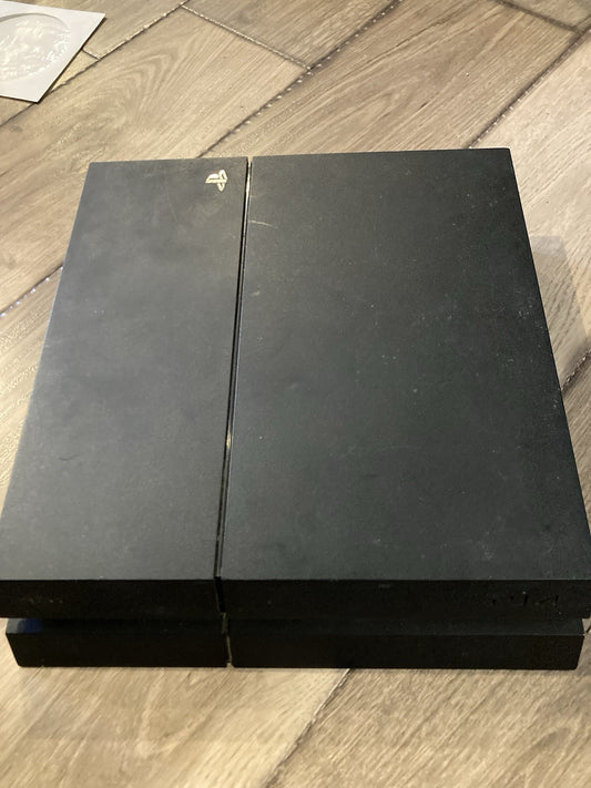 Broken Sony PlayStation 4 PS4 500GB Black Console Only CUH-1215A