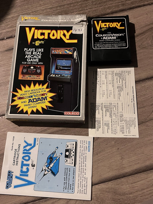 Victory (Colecovision Coleco Adam, 1983) CIB COMPLETE