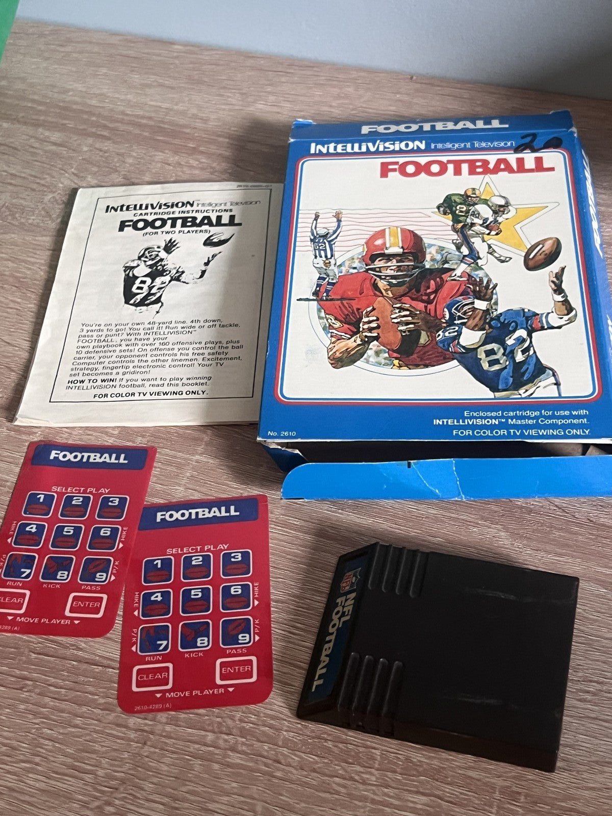 NFL Football (Intellivision, 1980) CIB