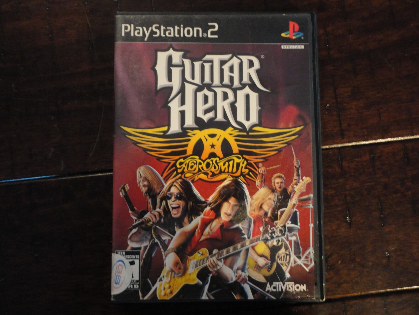 Guitar Hero: Aerosmith (Sony PlayStation 2, 2008) CIB