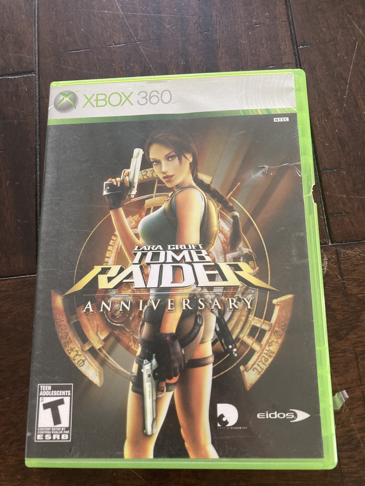 Tomb Raider Anniversary (Microsoft Xbox 360, 2007) NO MANUAL