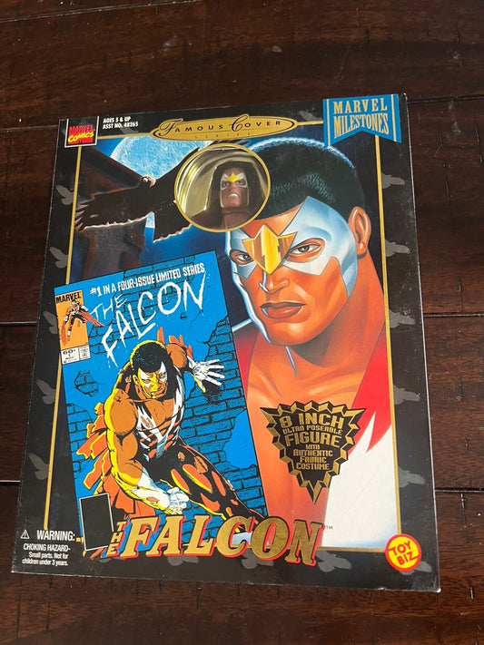 Marvel Milestones The Falcon 8'' Action Figure Toy Biz 1998 NEW SEALED