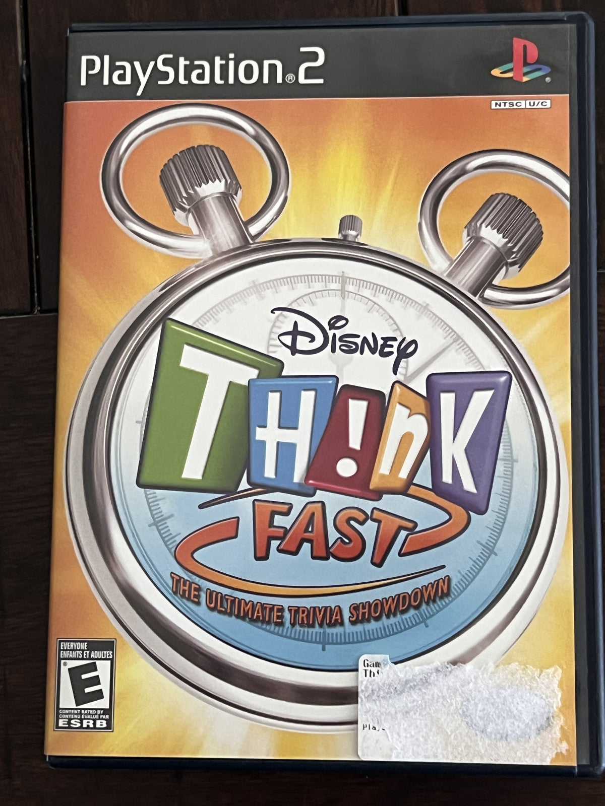 Think Fast (Playstation 2, 2008) CIB COMPLETE IN BOX