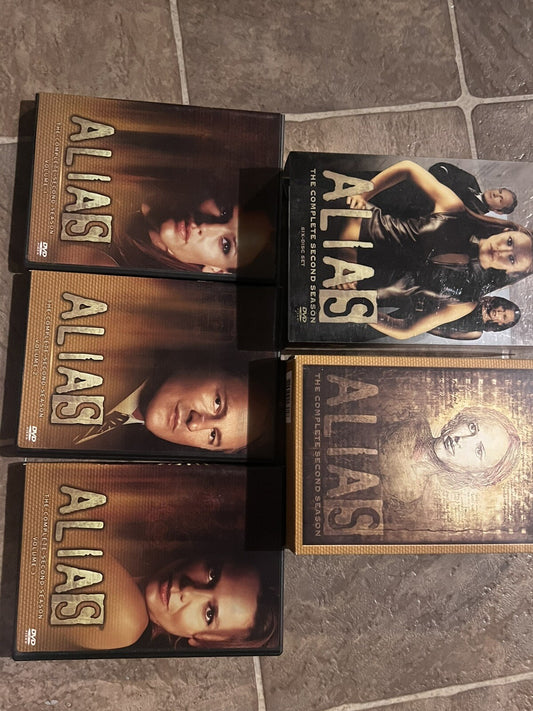 Alias: The Complete Second Season (DVD, 2009) CIB