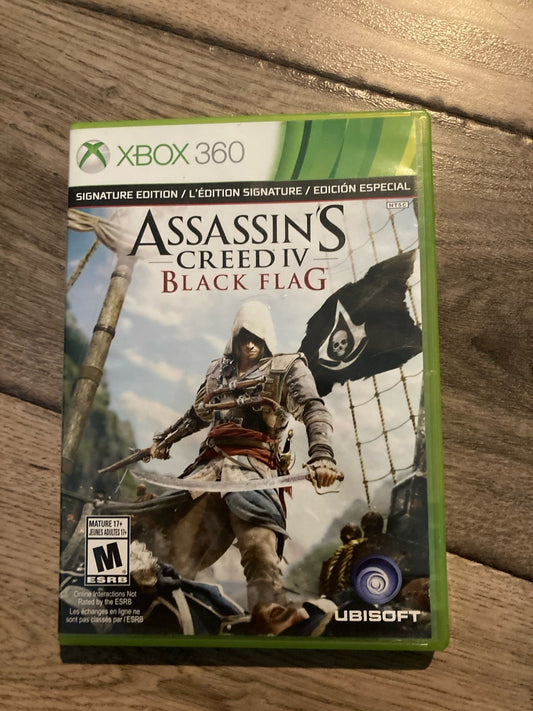 Assassin's Creed IV Black Flag Signature Edition (Microsoft Xbox 360, 2013) CIB