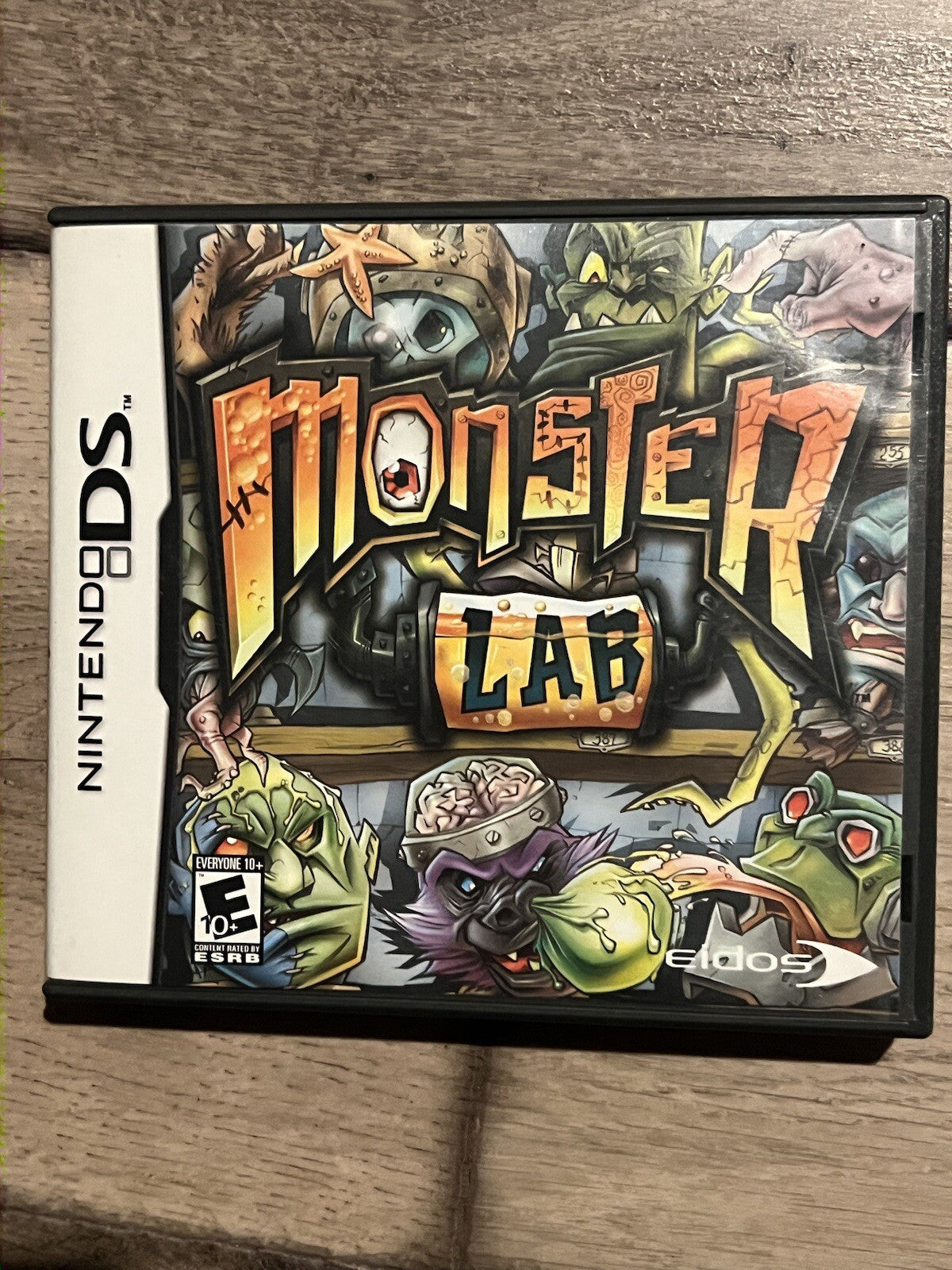 Monster Lab (Nintendo DS, 2008) NO MANUAL