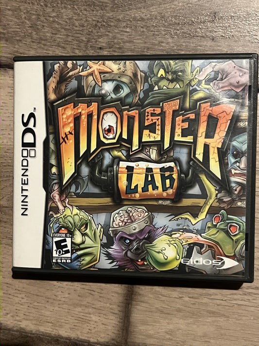 Monster Lab (Nintendo DS, 2008) NO MANUAL