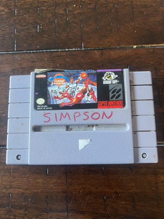 Bill Laimbeer's Combat Basketball (SNES, 1991) CART ONLY
