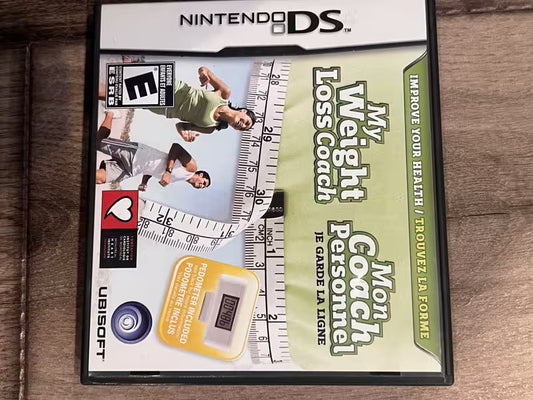 My Weight Loss Coach (Nintendo DS, 2008) CIB COMPLETE