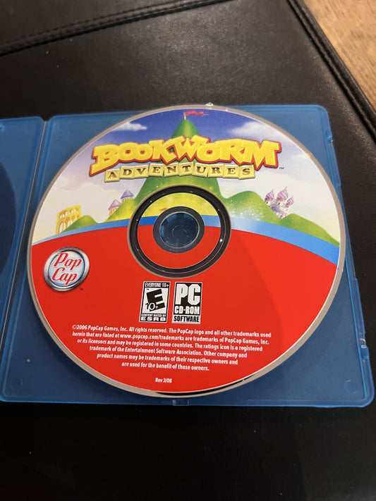 Bookworm Adventures PC Game - not deluxe - DISC ONLY