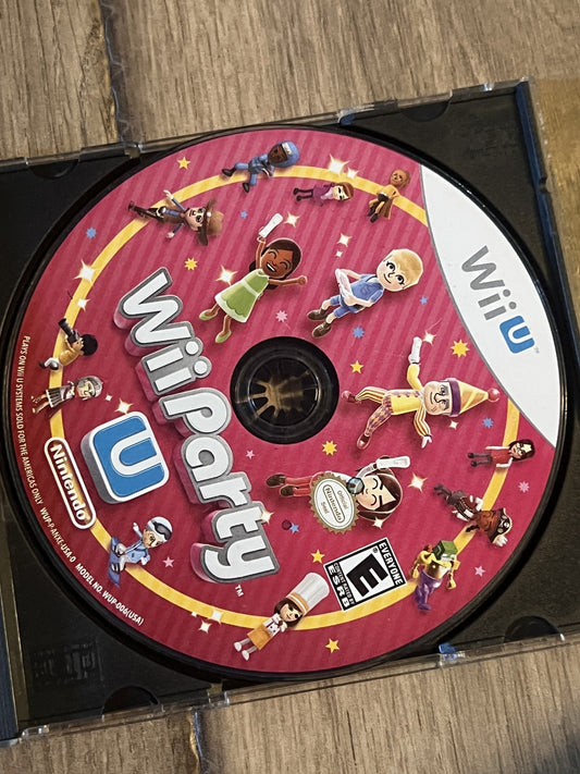 Wii Party U (Nintendo Wii U, 2013) DISC ONLY