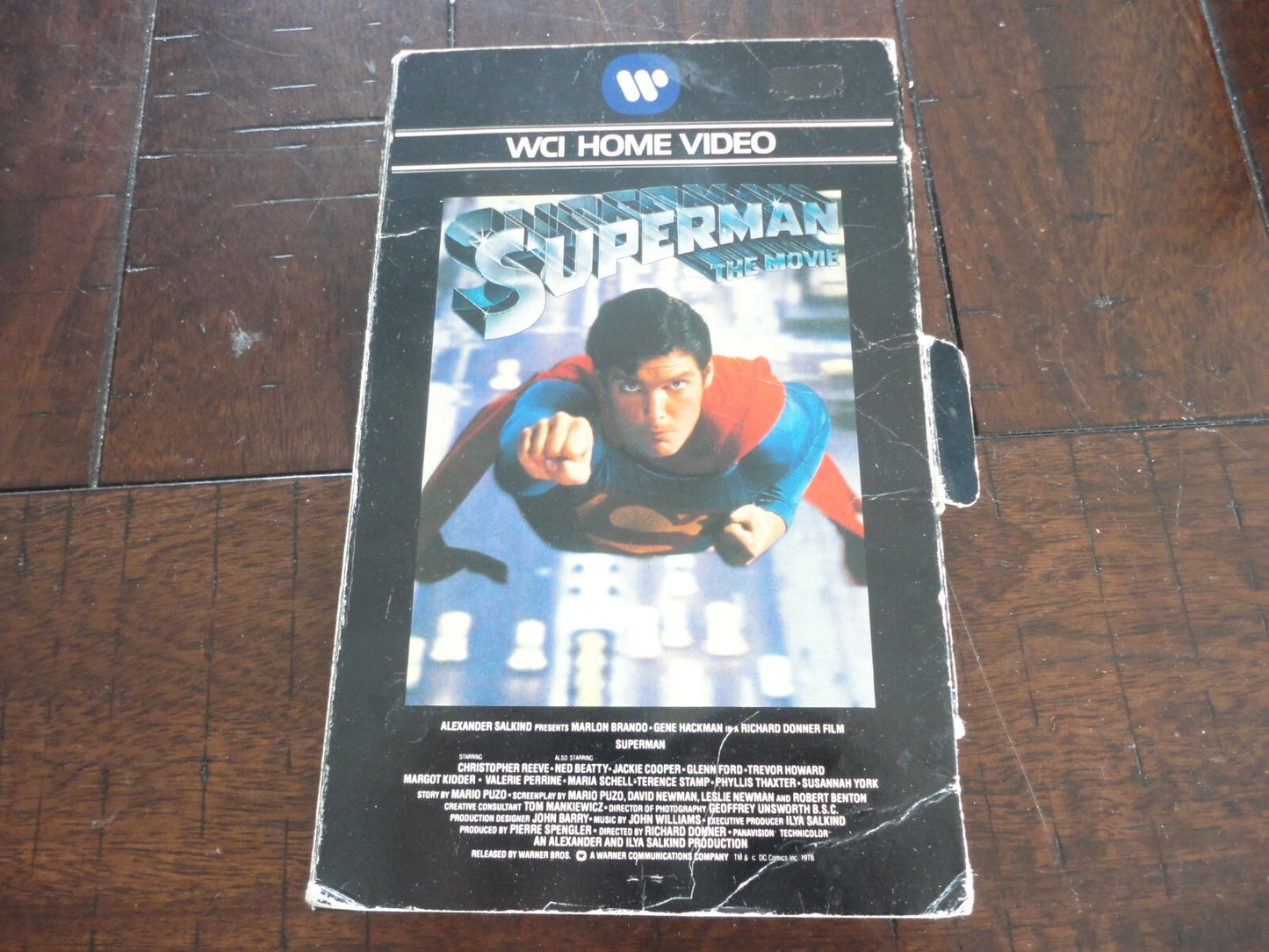 Superman: The Movie (BETA, 1979, WCI Home Video) WITH BOX