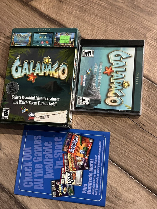 Galapago (PC CD-ROM, 2006) CIB BIG BOX